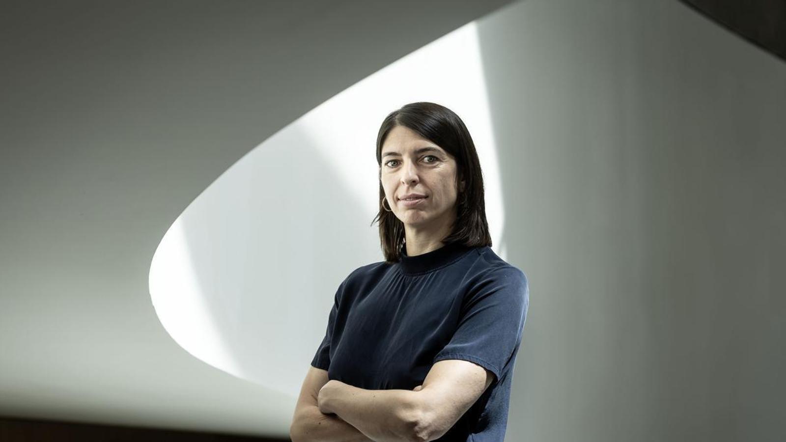 Gemma Moncunill, photographed for the interview with ARA