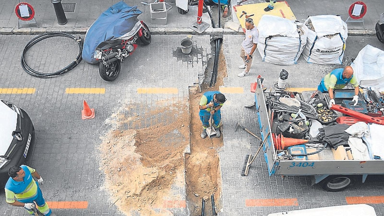 Obras en Palma.