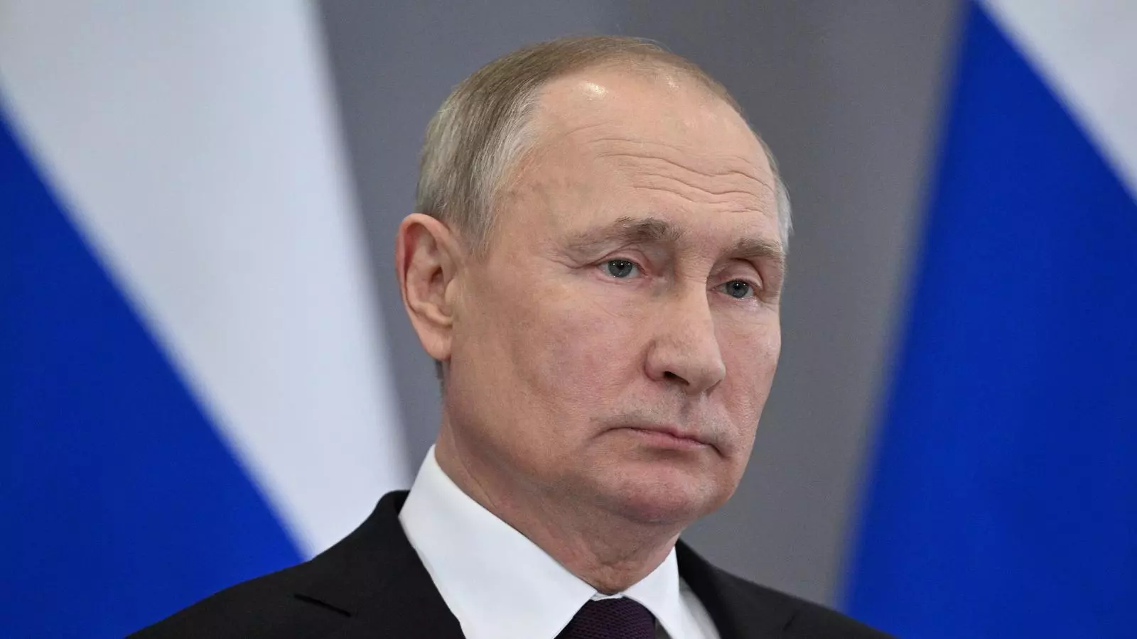 Vladimir Putin durant la compareixença