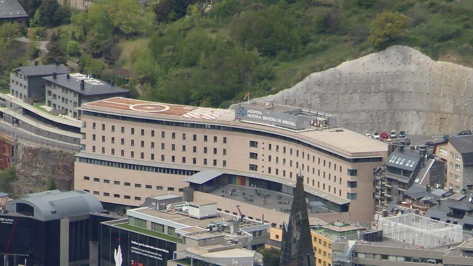L'hospital Nostra Senyora de Meritxell.