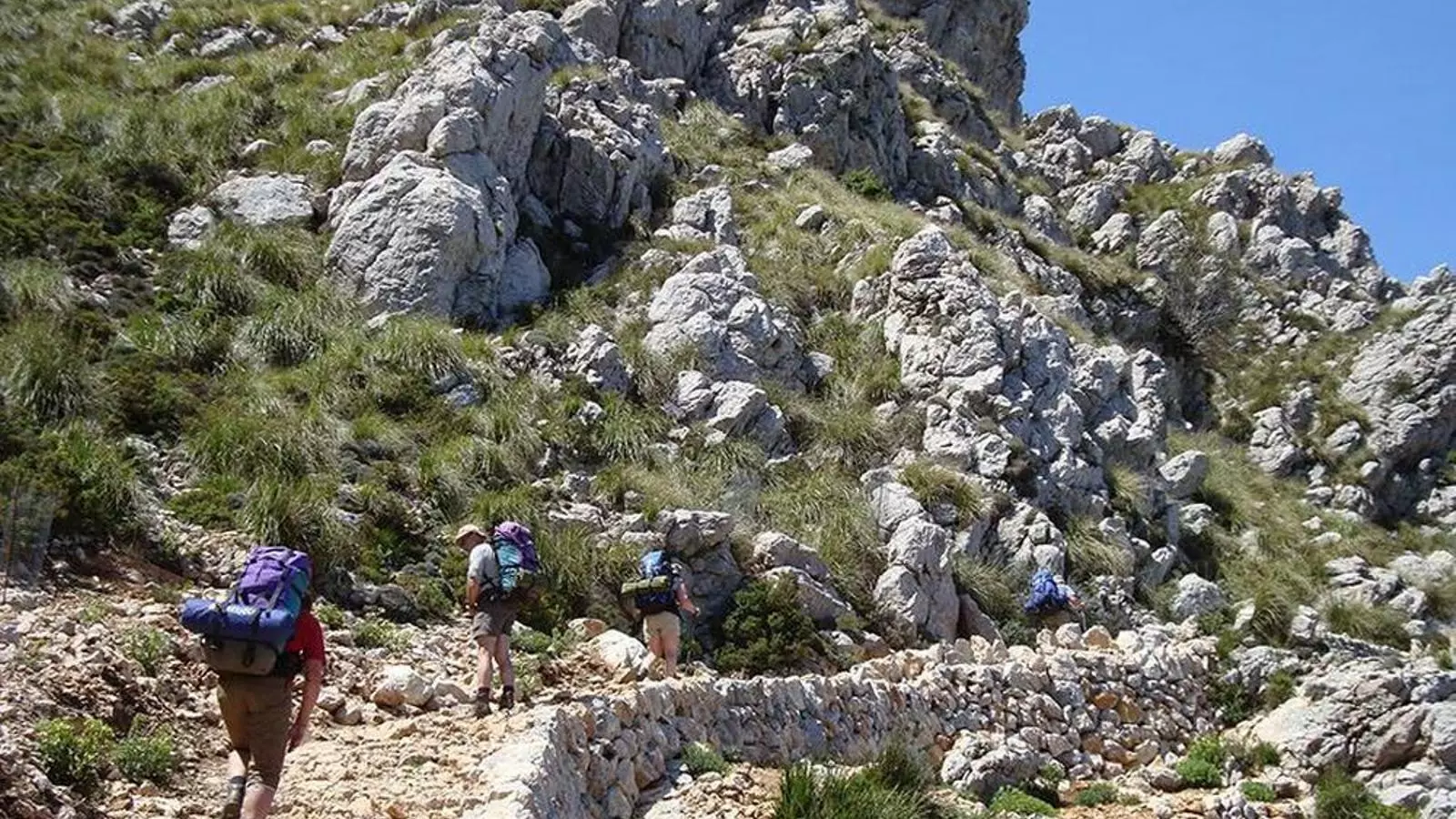 La tècnica de la pedra en sec és utilitzada per moltes aplicacions.