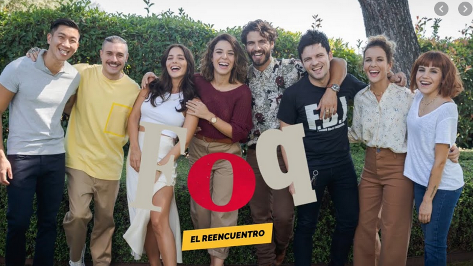 Protagonistes de 'FoQ: El Reencuentro'