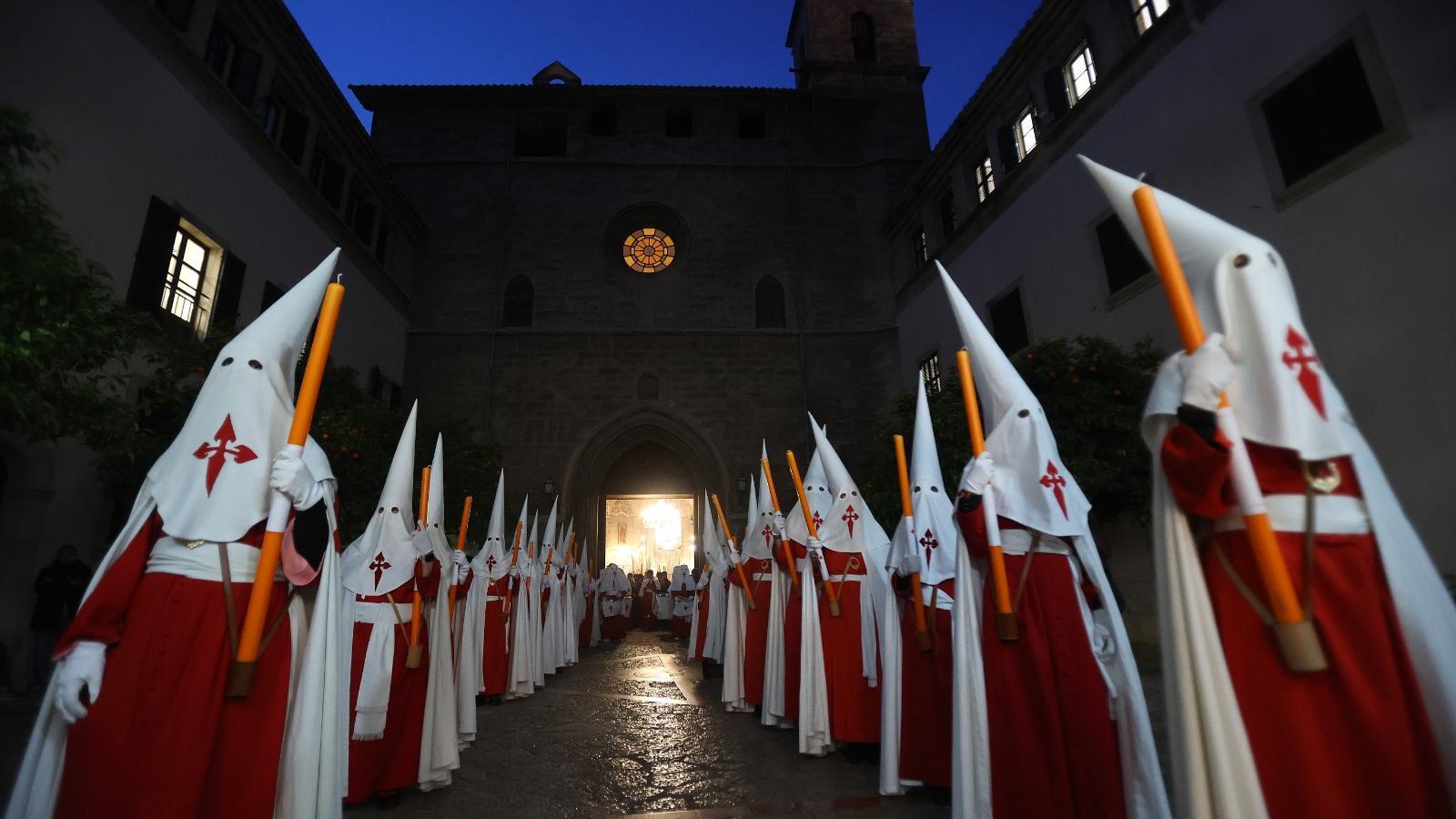 Les imatges de la processó del Dijous Sant a Palma