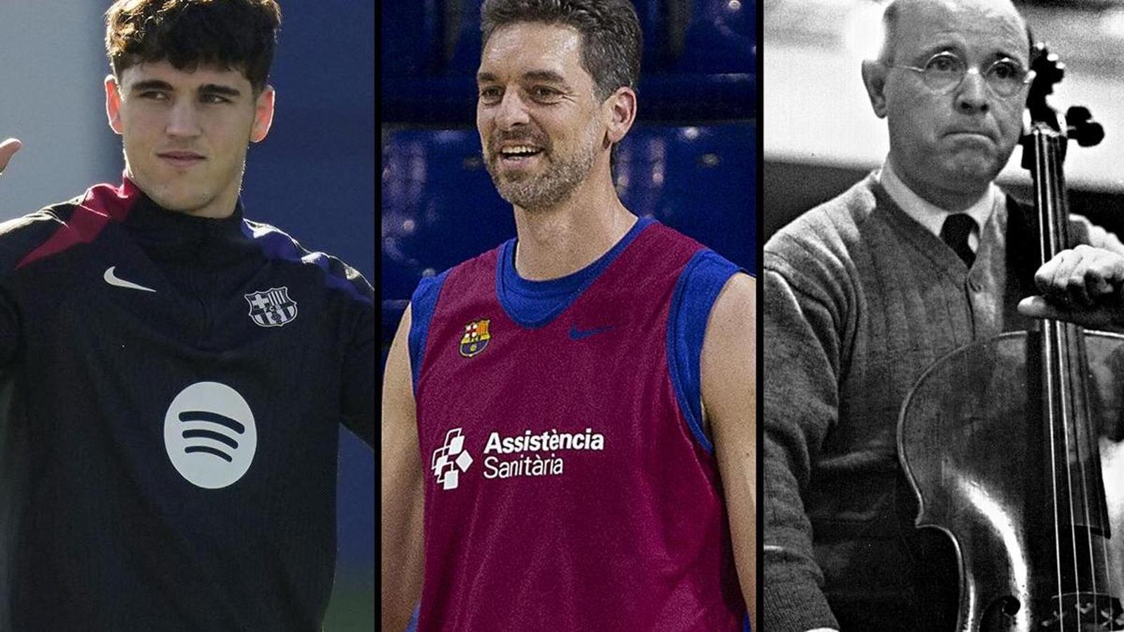 Pau Cubarsí, Pau Gasol and Pau Casals.