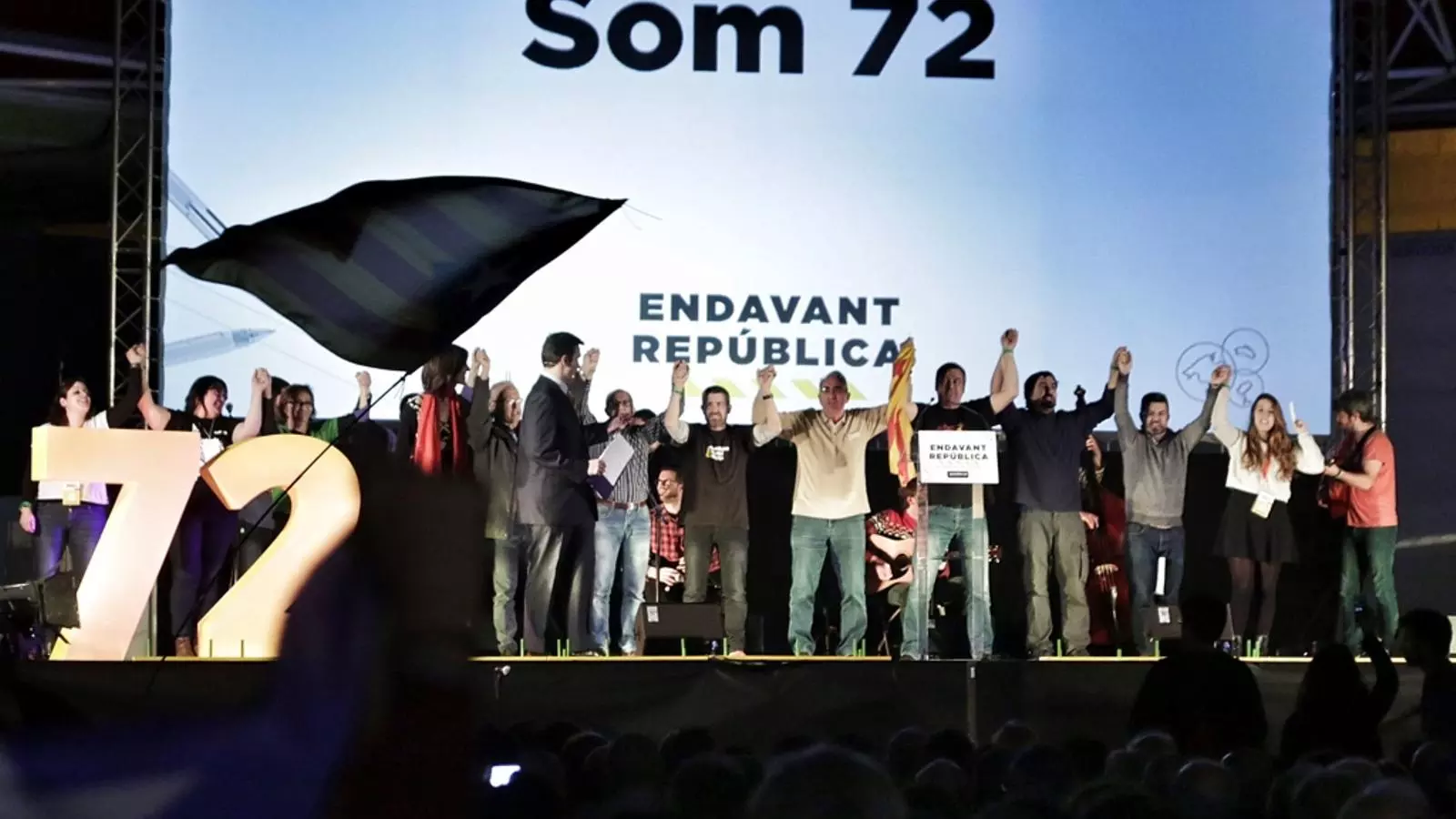 Acte de l'ANC a Cornellà, per fer el tret de sortida a la nova etapa del procés sobiranista