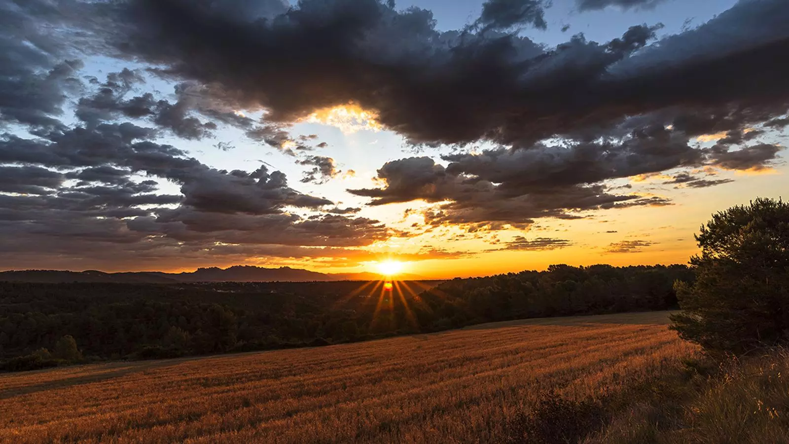 Albada aquest matí a Sant Quintí de Mediona