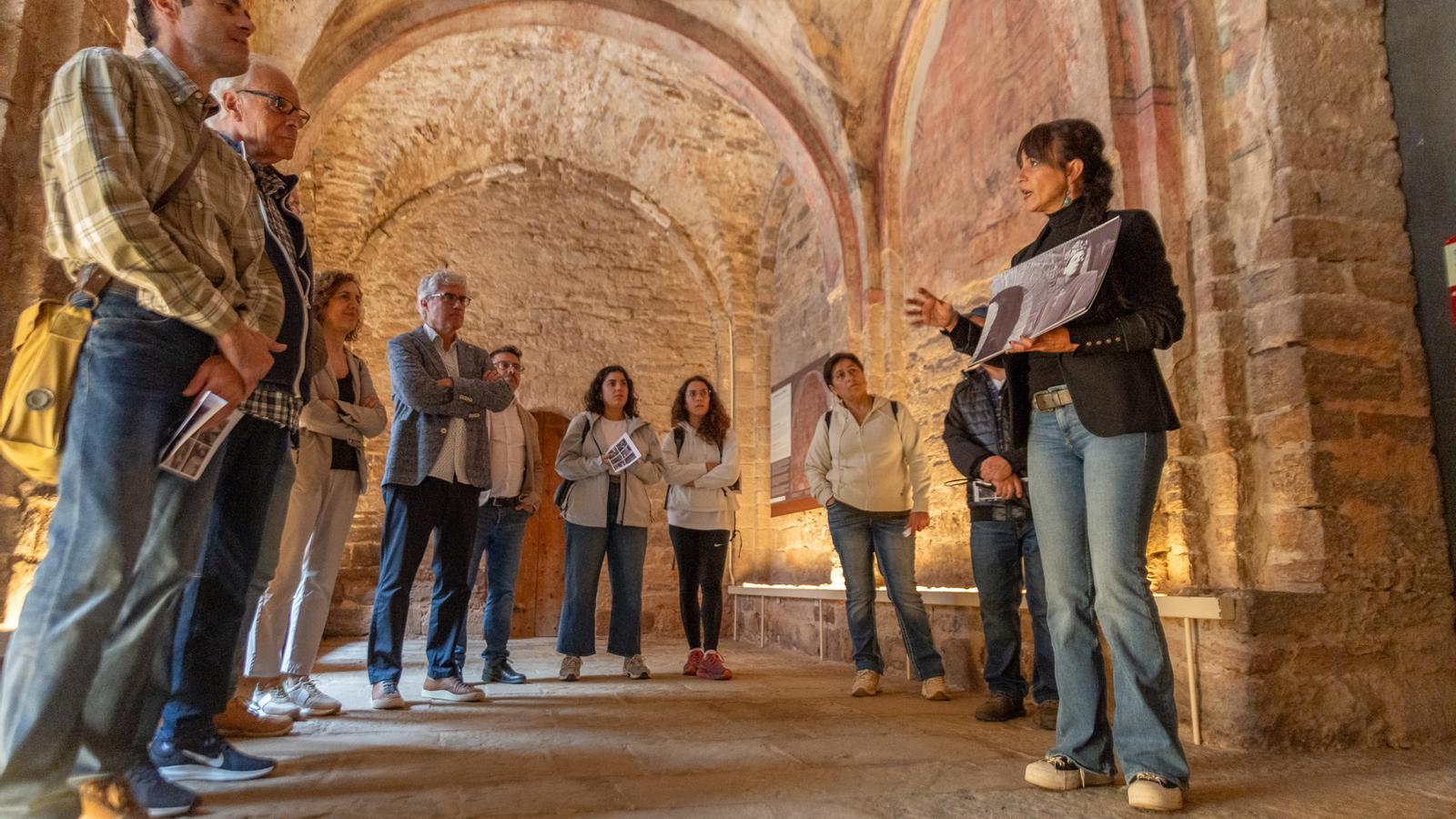 The Collegiate Church of San Vicente, in Cardona, is one of the central venues for the “This Summer, Patrimonieja” program.