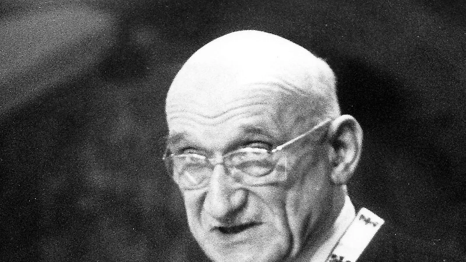 Robert Schuman, un dels anomenats pares d’Europa, en una imatge del 1958.