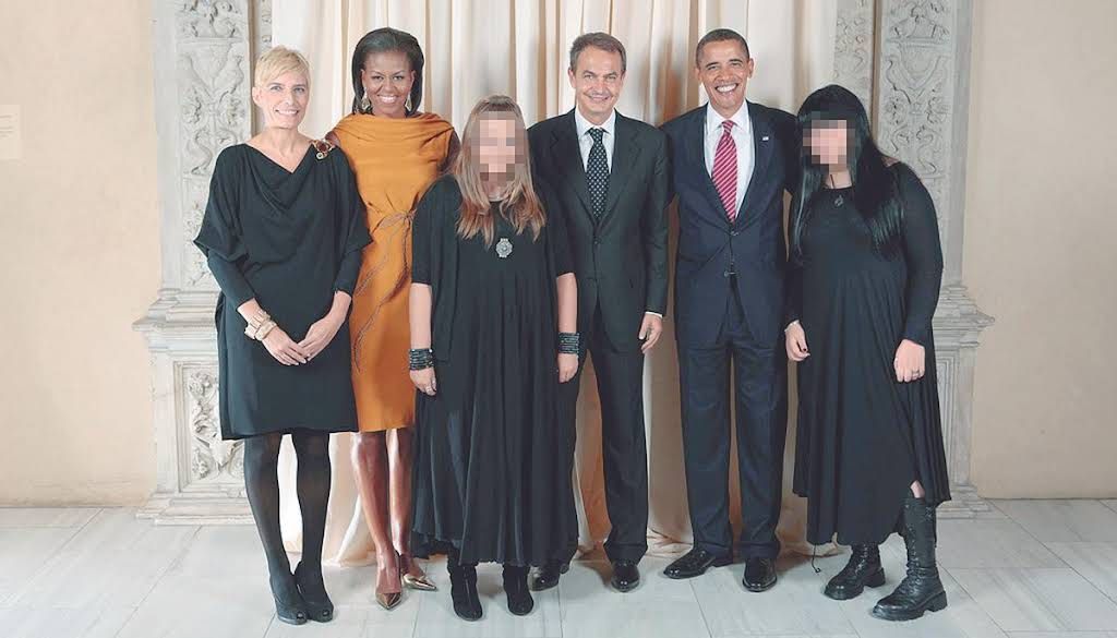 Las hijas 'góticas' de Zapatero: becaria de Florentino y 'youtuber' fugaz