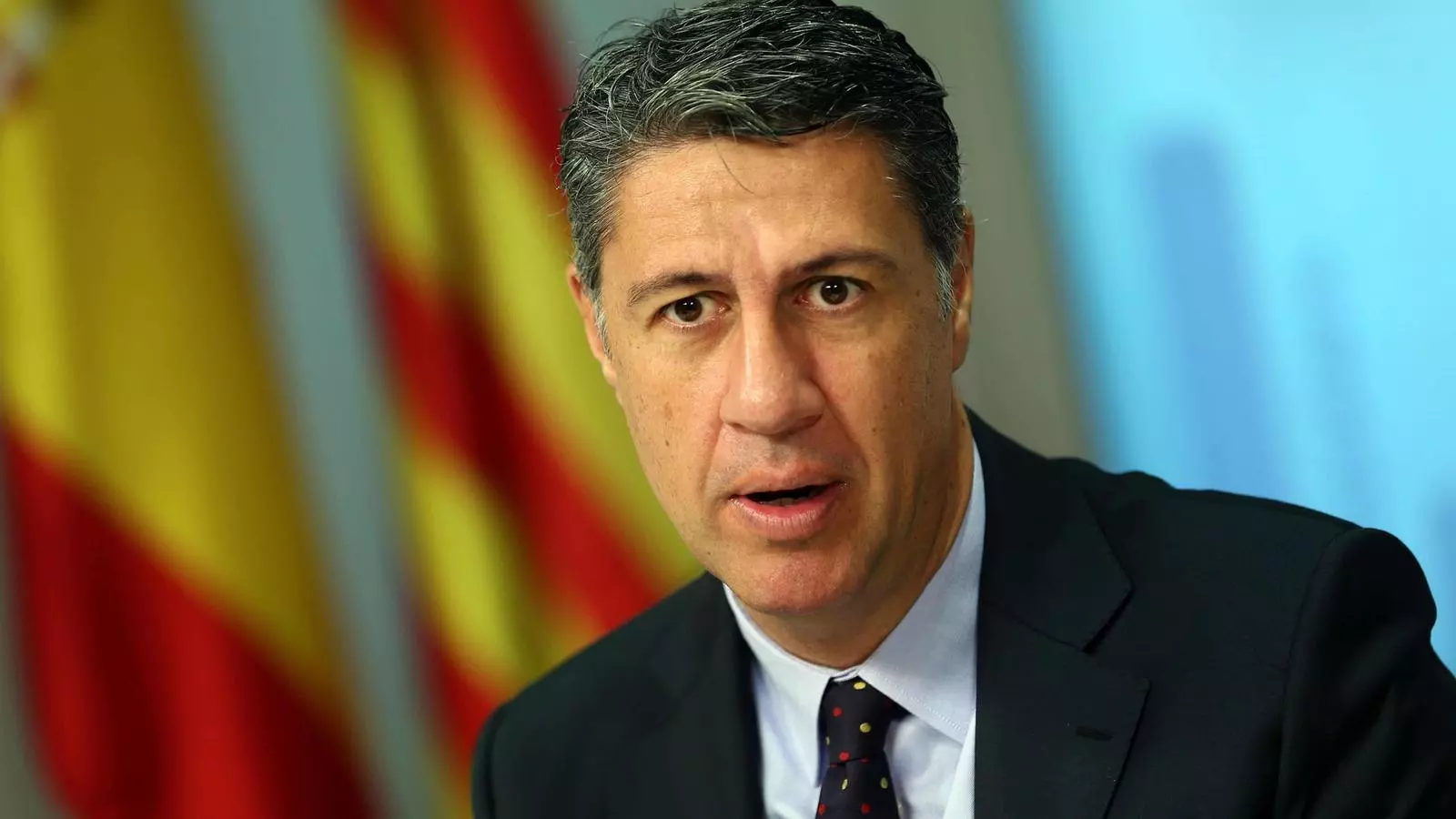 El candidat del PPC a la presidència de la Generalitat, Xavier García Albiol, en una imatge d'arxiu. / TONI ALBIR / EFE