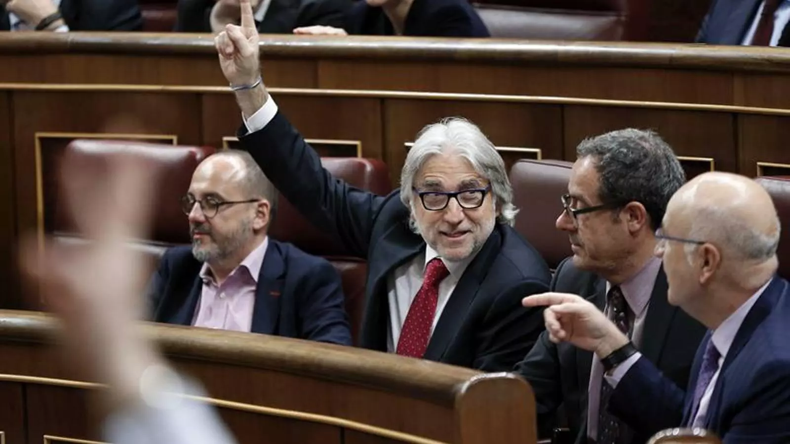 Diputats de CiU a Madrid aquesta setmana. EFE