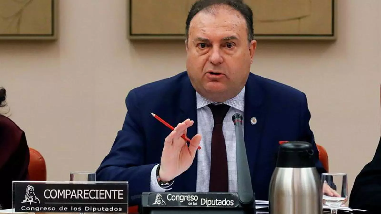L'excap de la UDEF José Luis Olivera, en compareixença al Congrés