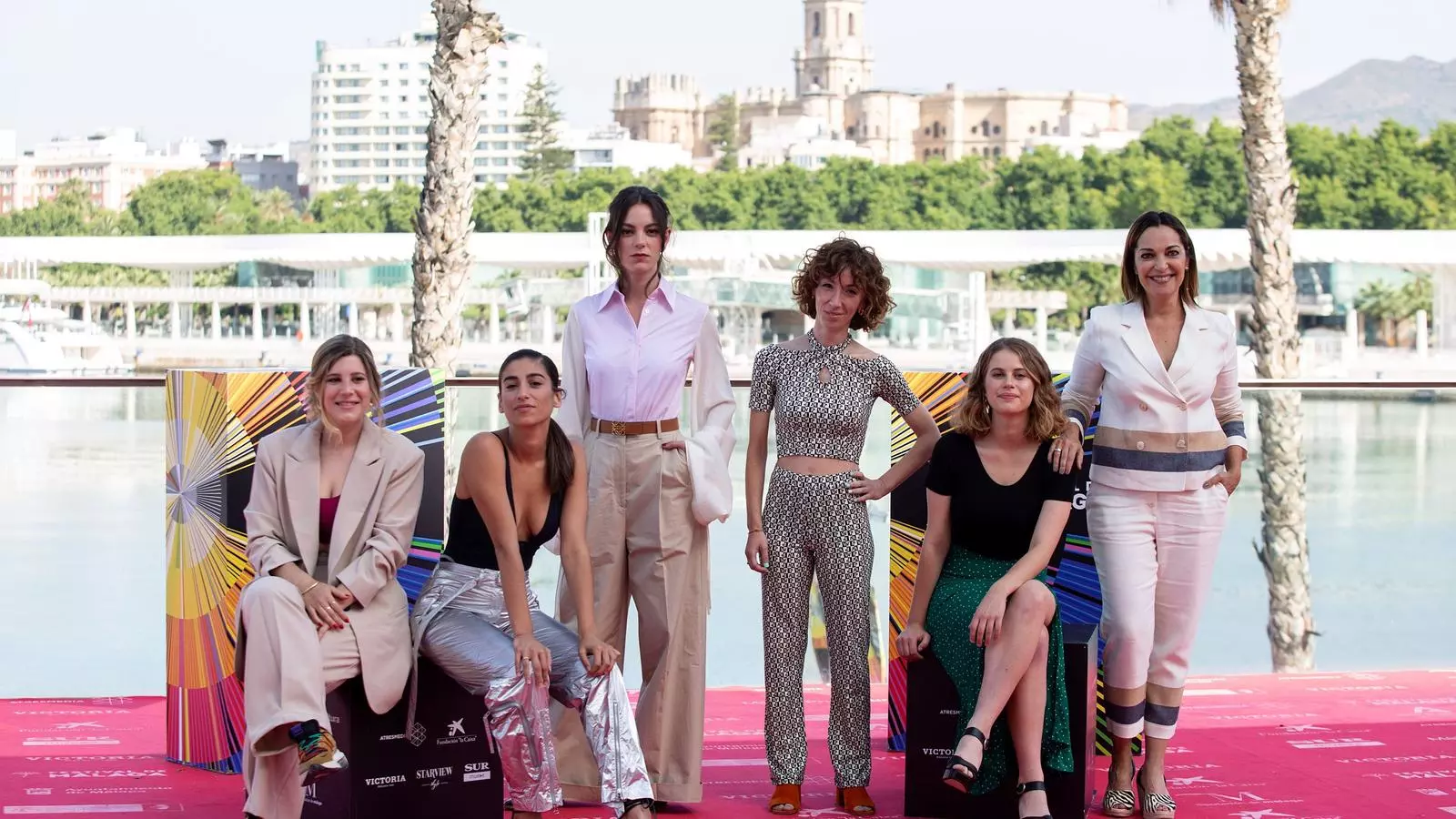 L'equip de 'Chavalas' al Festival de Màlaga
