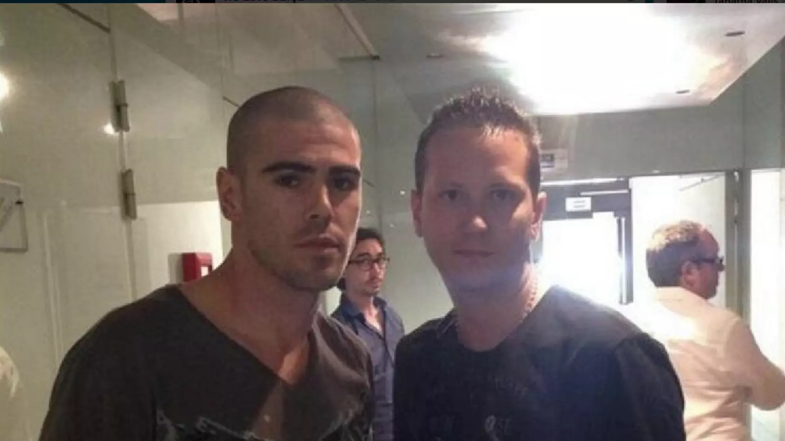 Valdés, a Mònaco amb un aficionat