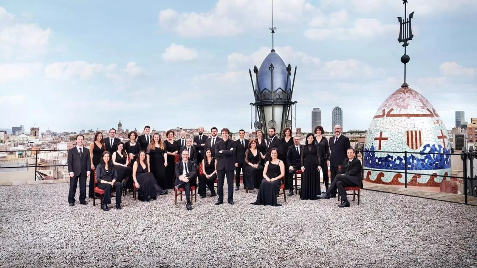 Fotografia grupal del Cor de Cambra del Palau de la Música Catalana