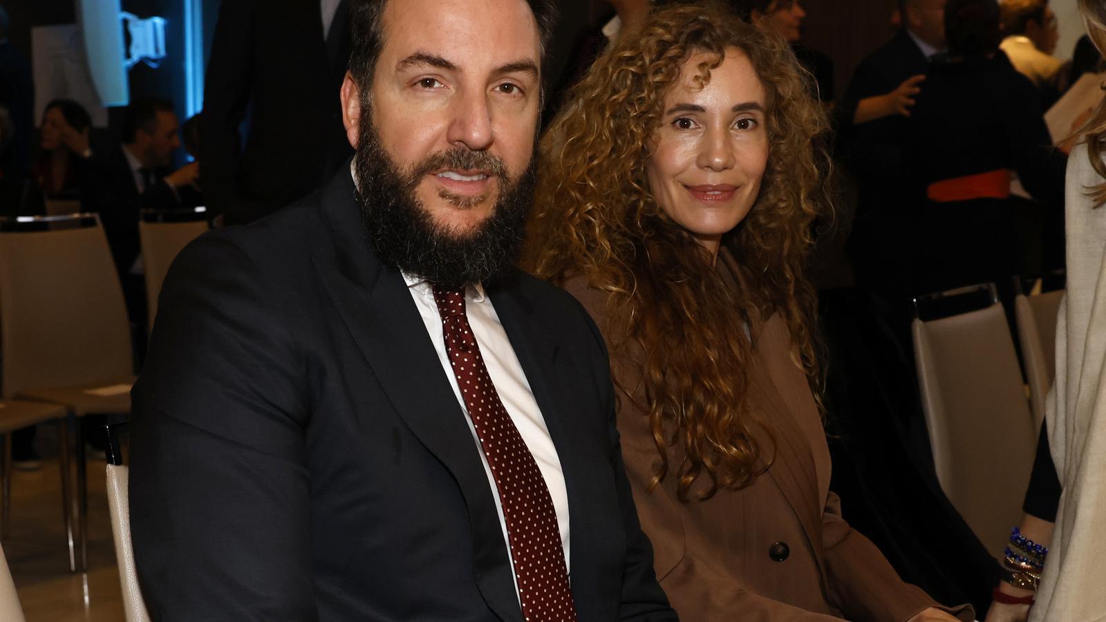 Borja Thyssen and Blanca Cuesta in a recent image.