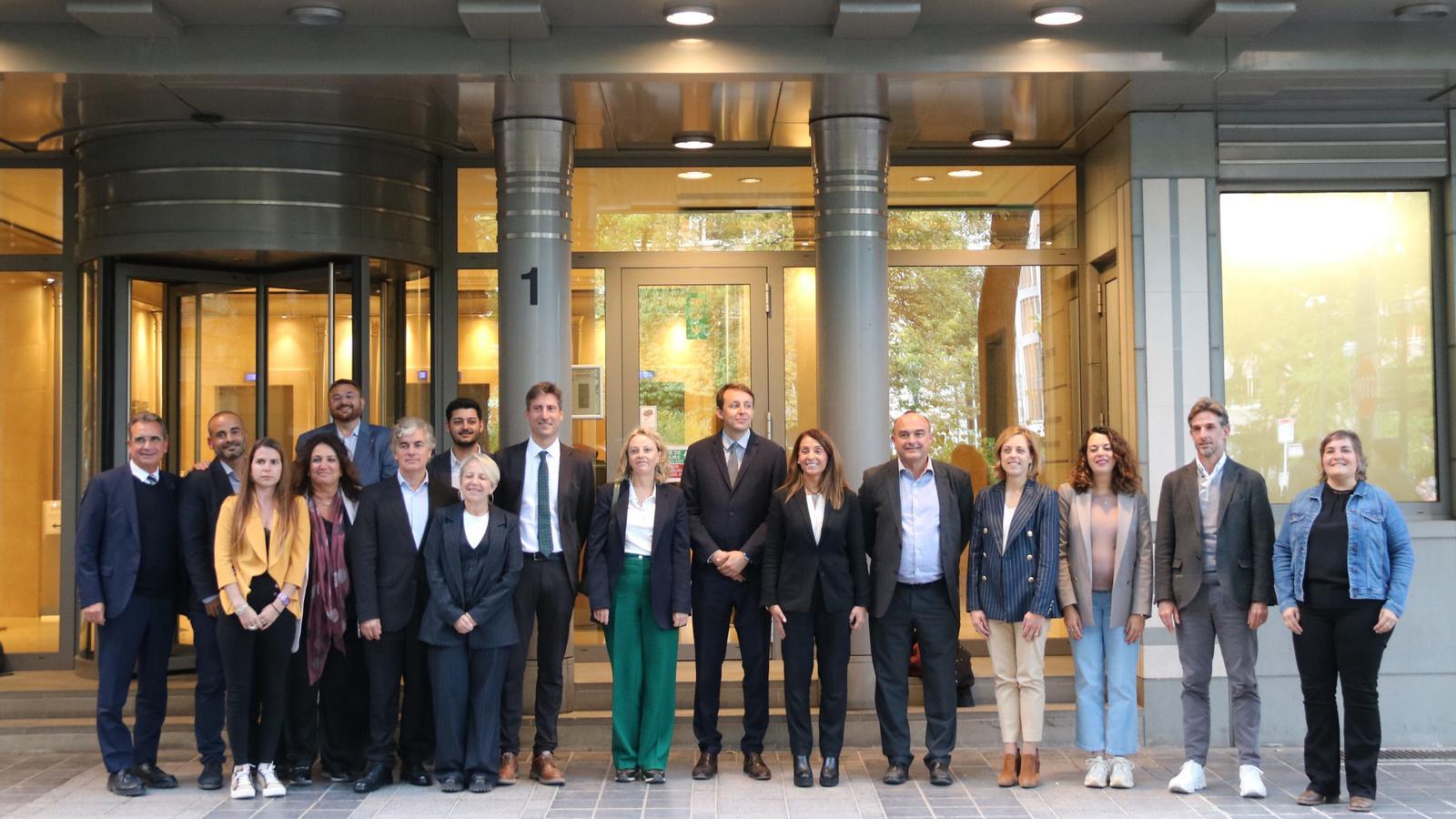 Image of the inauguration of the new ACM headquarters in Brussels