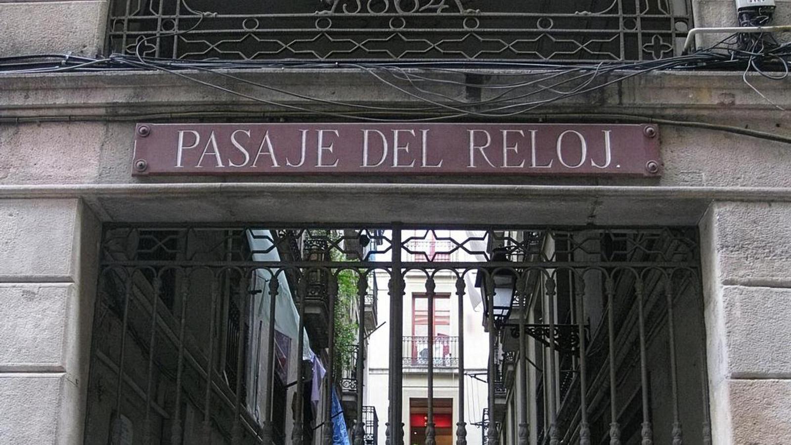 Antigua sede de ICV en el Pasaje del Reloj.