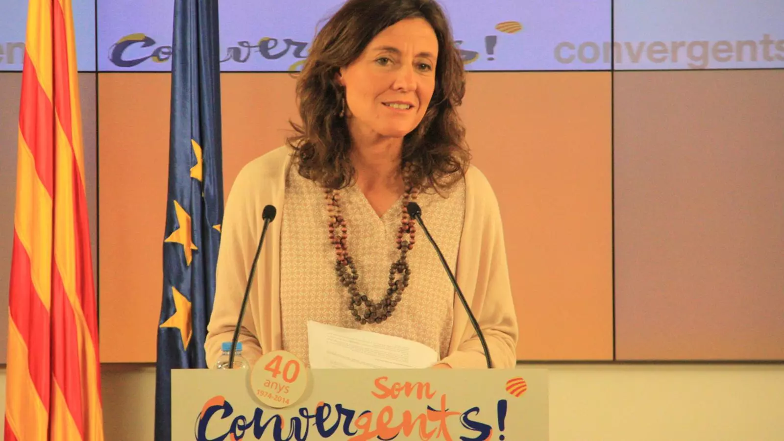 La portaveu de CDC, Mercè Conesa / ACN