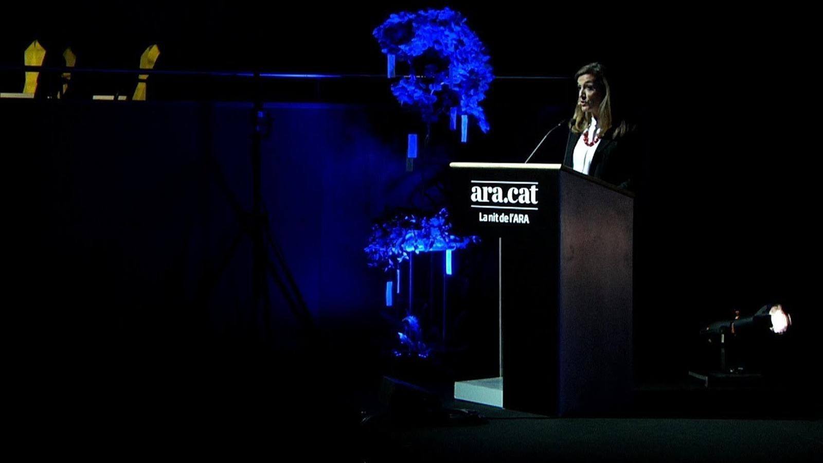 El discurs de la directora de l'ARA, Esther Vera