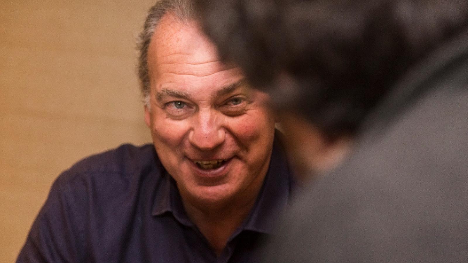 Bertín Osborne, during the interview