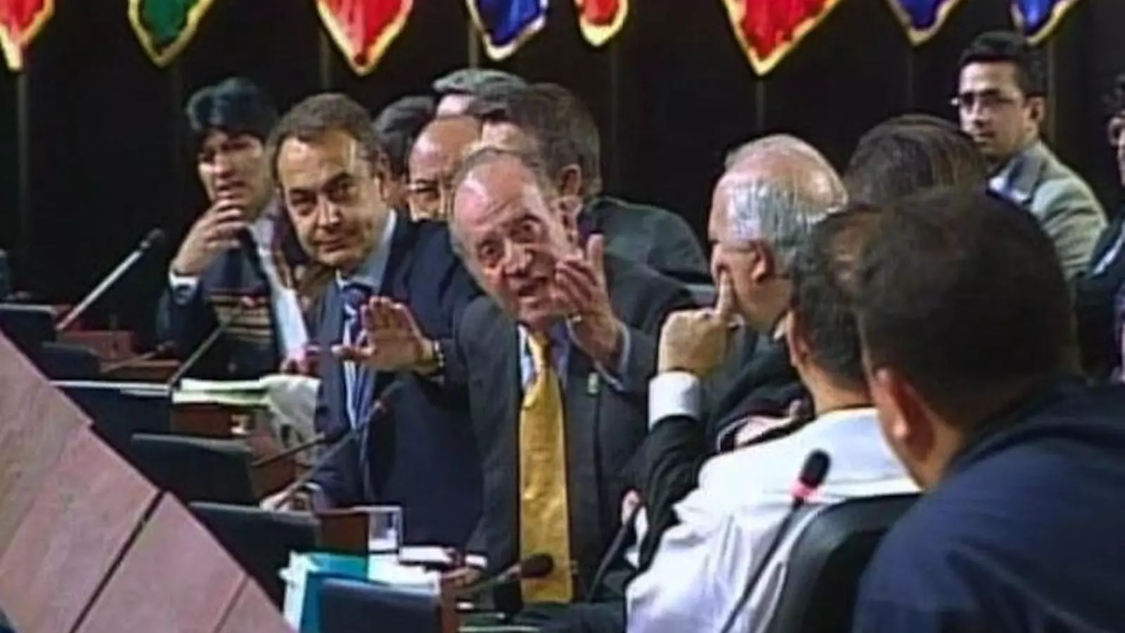 El rei a Chávez: "¿Por qué no te callas?"