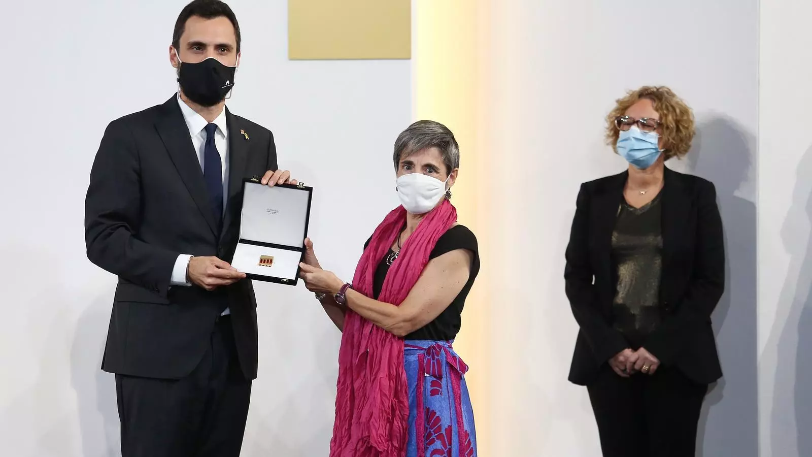 Acte de lliurament de la Medalla d'Honor del Parlament