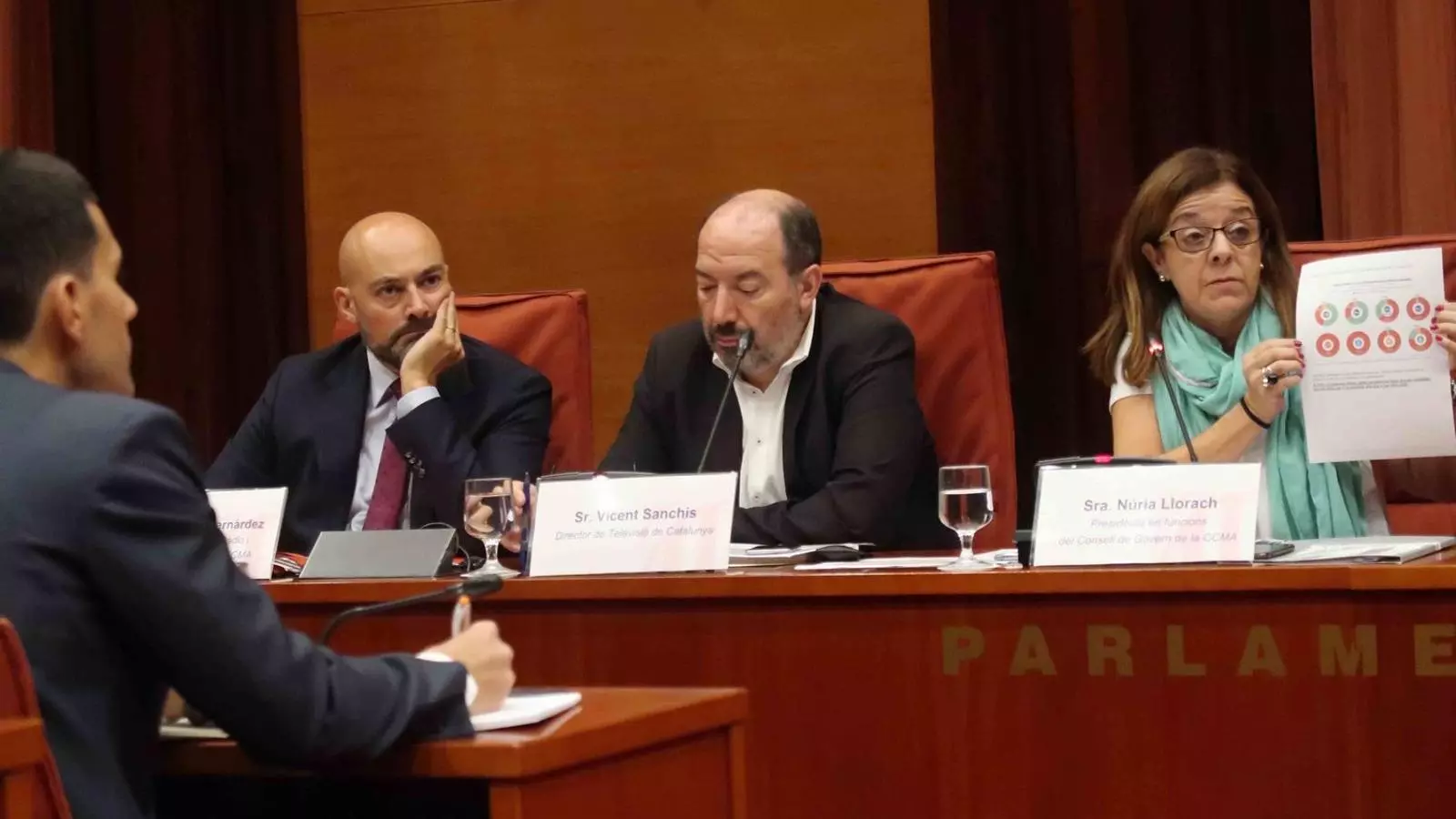Gordillo y Sanchis, en el Parlamento