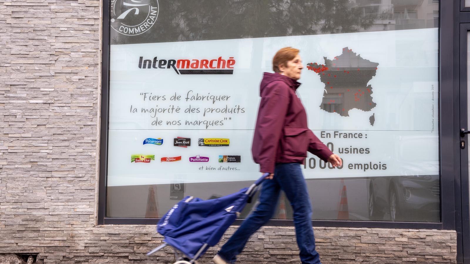Los supermercados Intermarché, en Francia, han sido algunos de los establecimientos afectados.