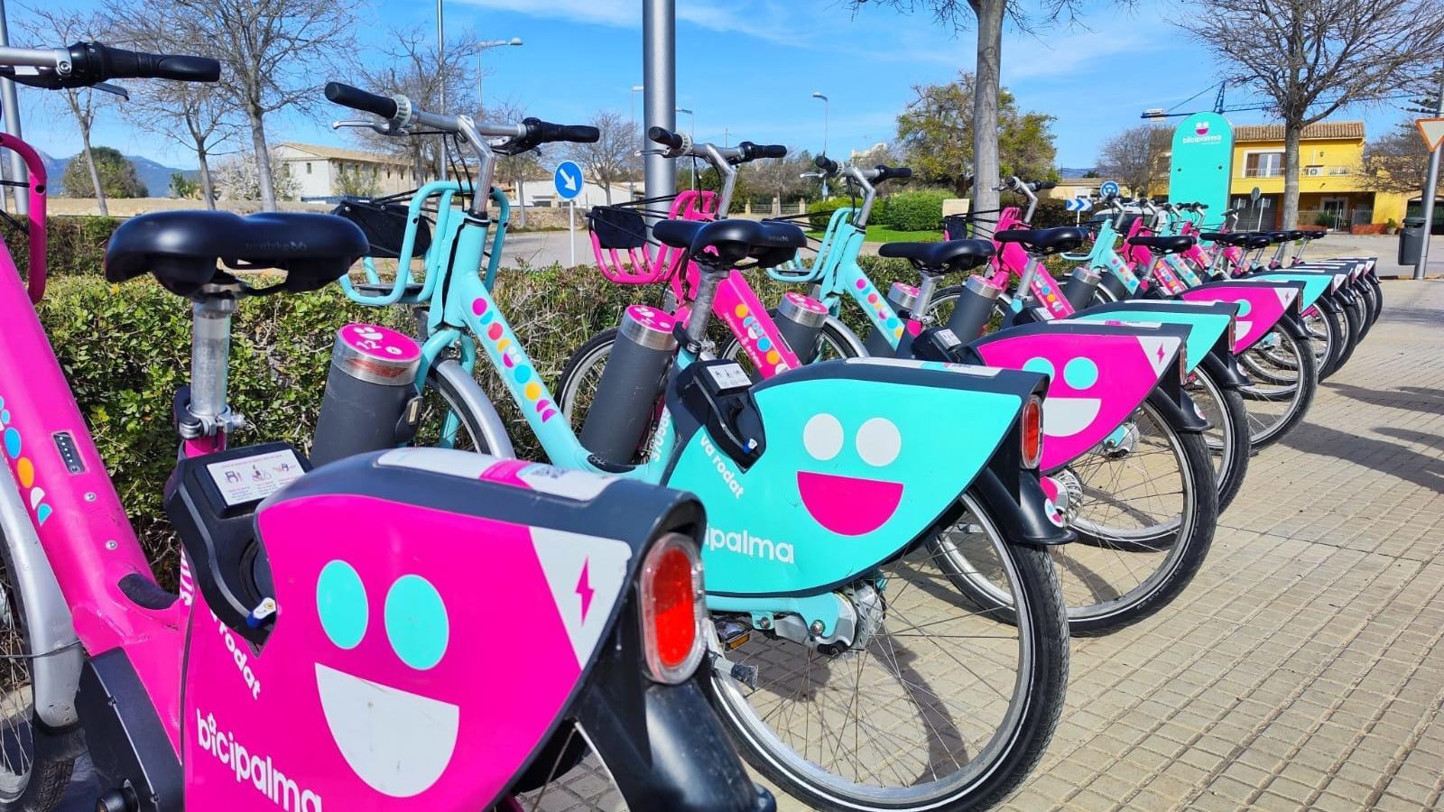 Bicicletas del servicio del Ayuntamiento de Palma