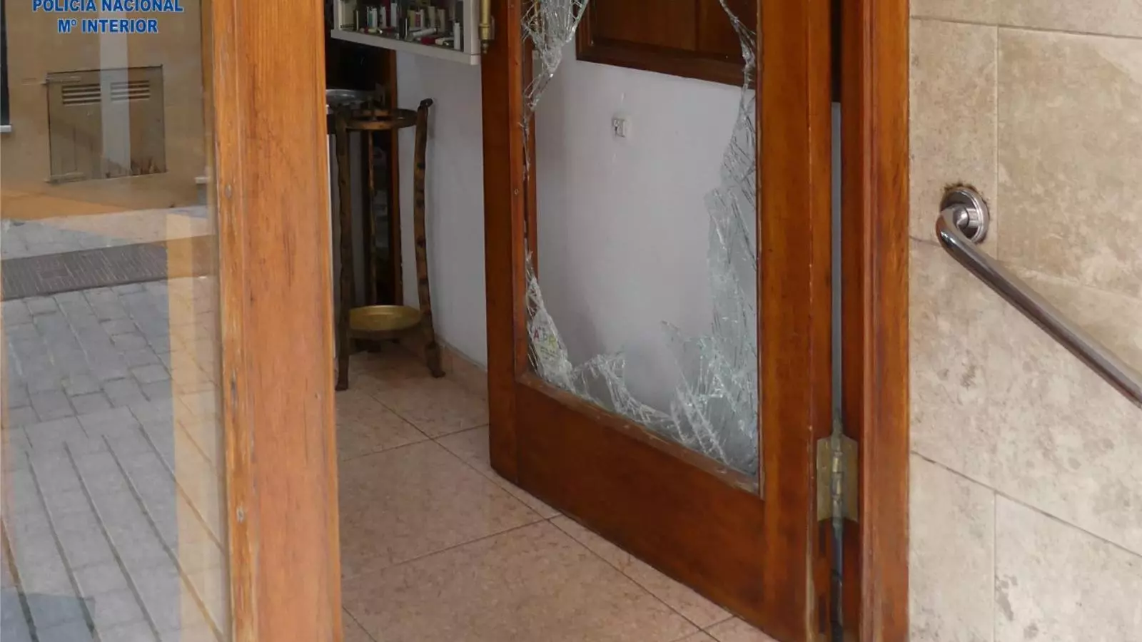 Imatge d'un dels robatoris perpetrats pel detingut.