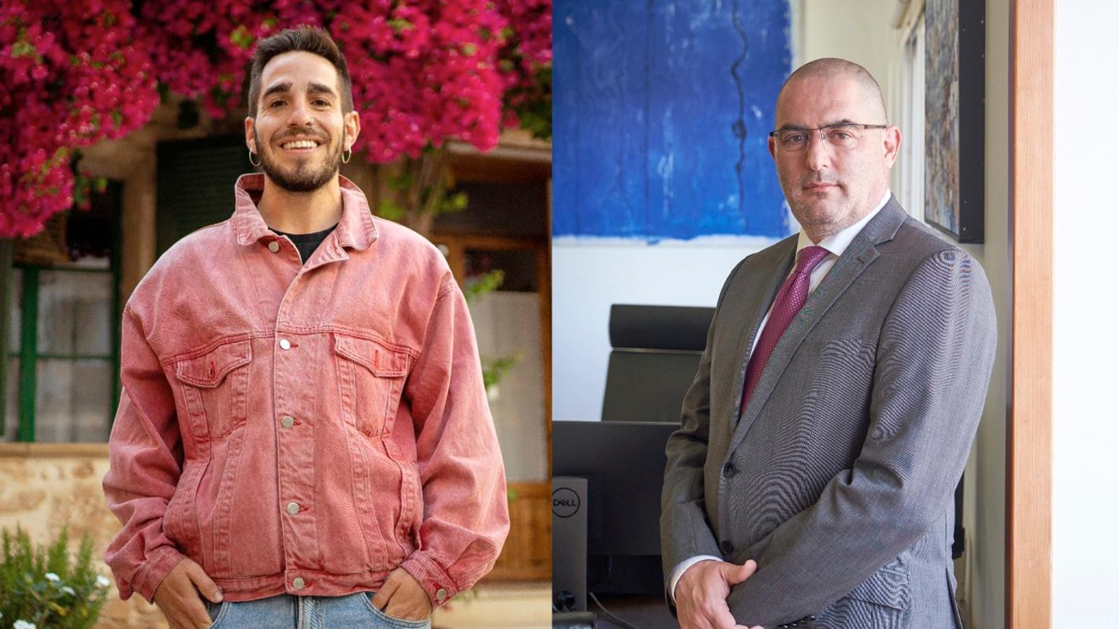Los abogados Josep Alonso y Josep de Luis