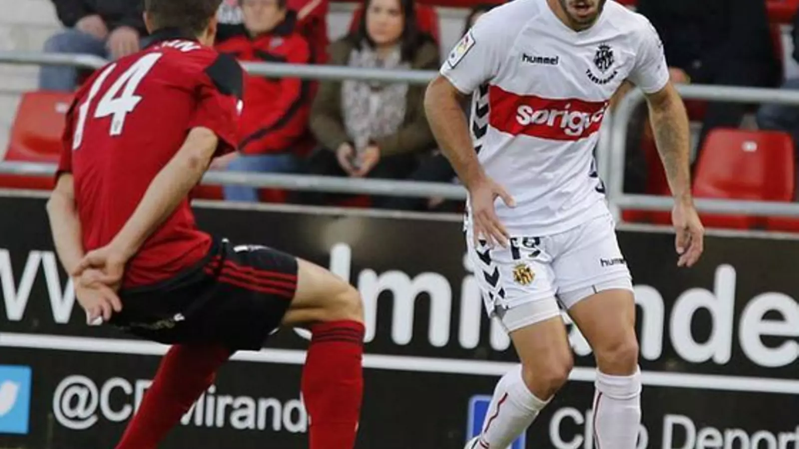 El Nàstic ha guanyat al Mirandés / LFP