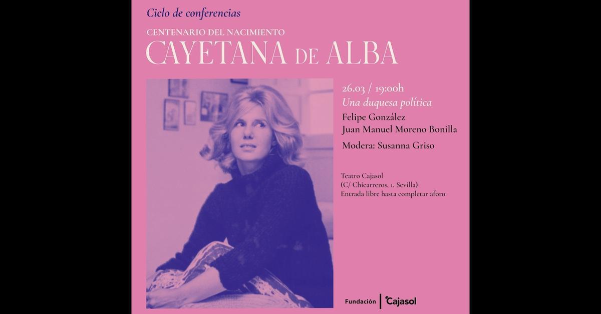 Felipe González comparteix escenari amb el candidat del PP a Andalusia