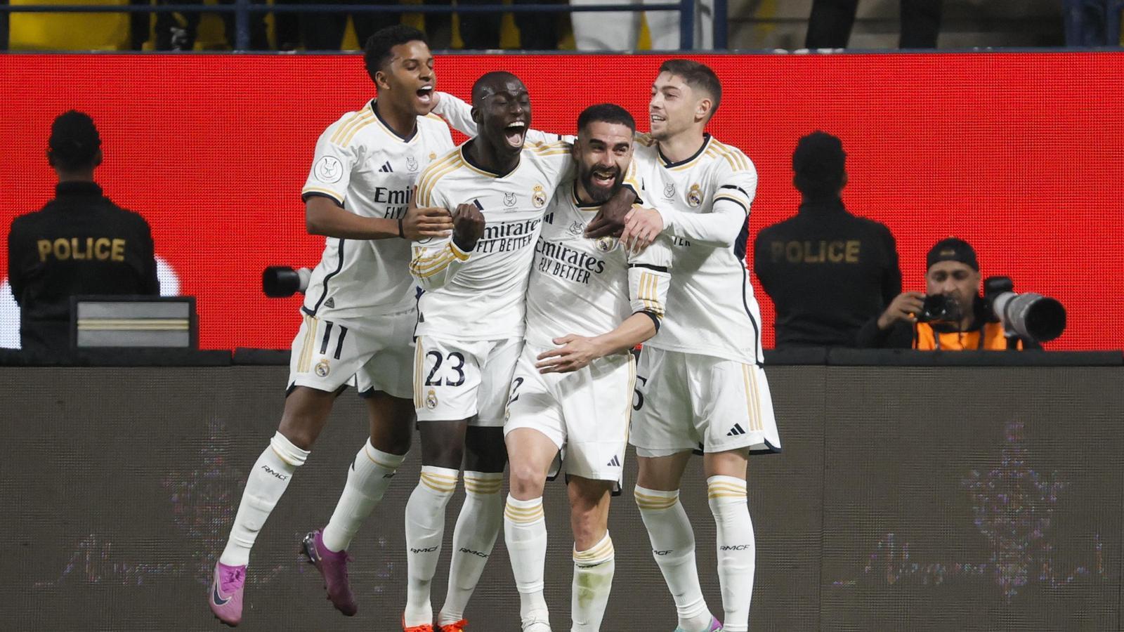 Carvajal, autor del gol de l'empat blanc abans de la pròrroga