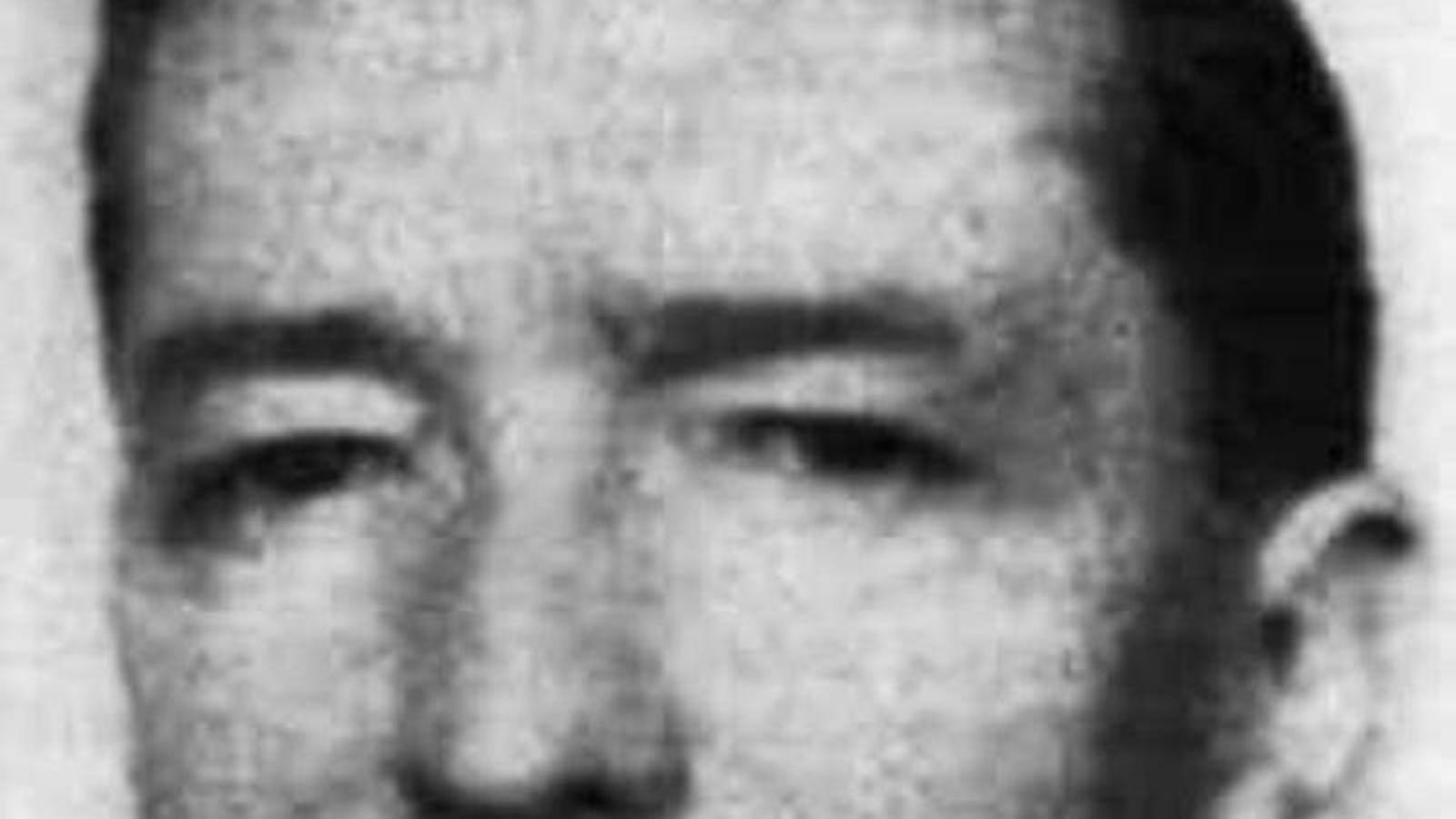 Fotografía de pasaporte del que fue jefe de inteligencia británico Sir William Stephenson.