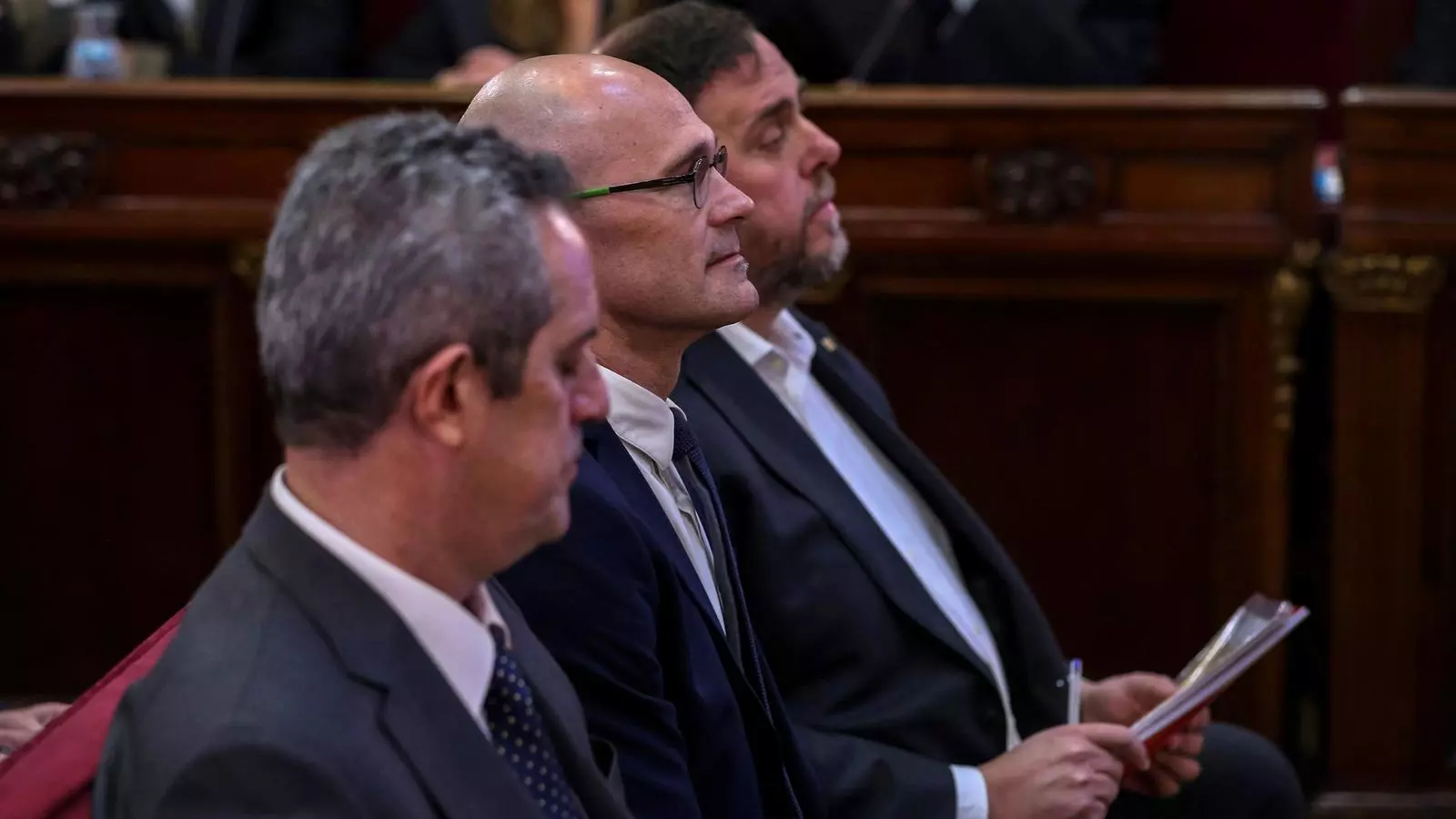 Les diferències estratègiques de les defenses afloren en l'arrencada de les declaracions de Junqueras i Forn