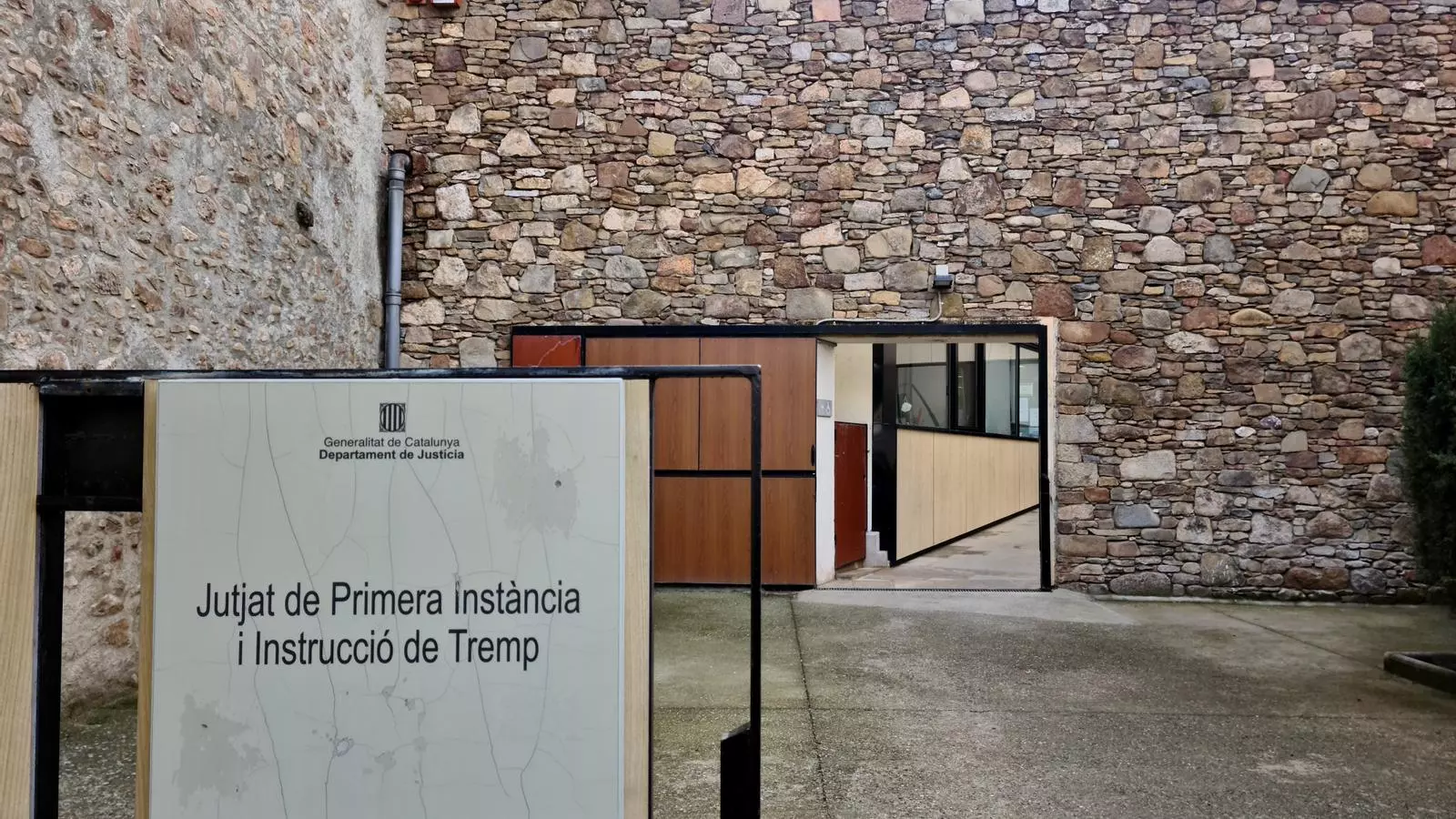 El jutjat de primera instància i instrucció de Tremp.