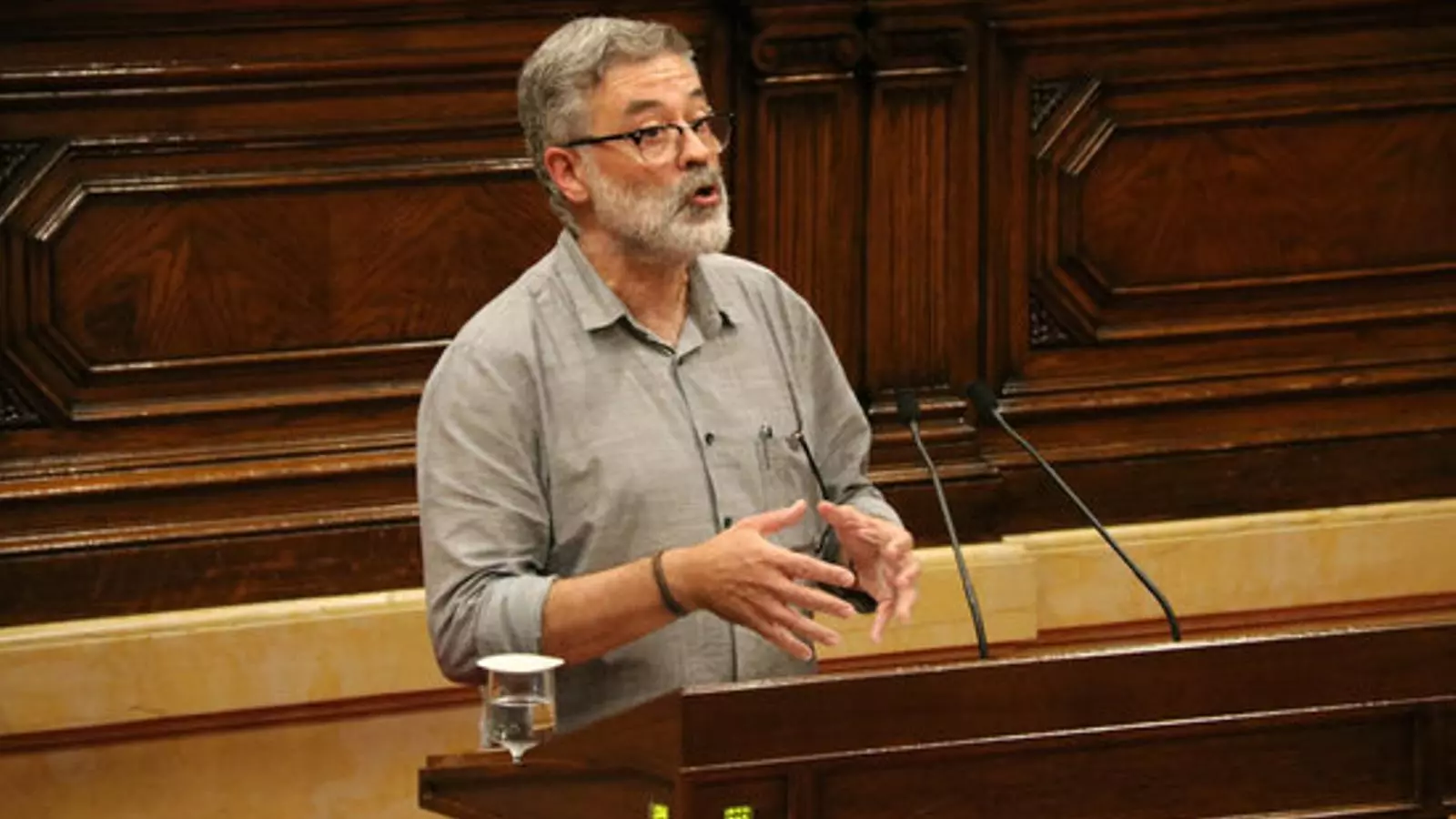 El diputat de la CUP al Parlament Carles Riera, en una imatge d'arxiu