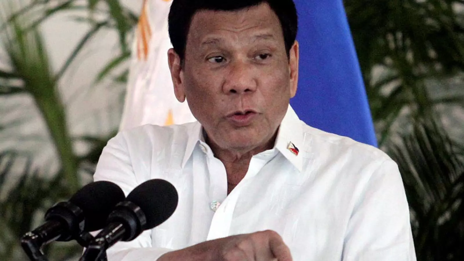 Rodrigo Duterte va pronunciar les polèmiques paraules en un discurs al palau presidencial.
