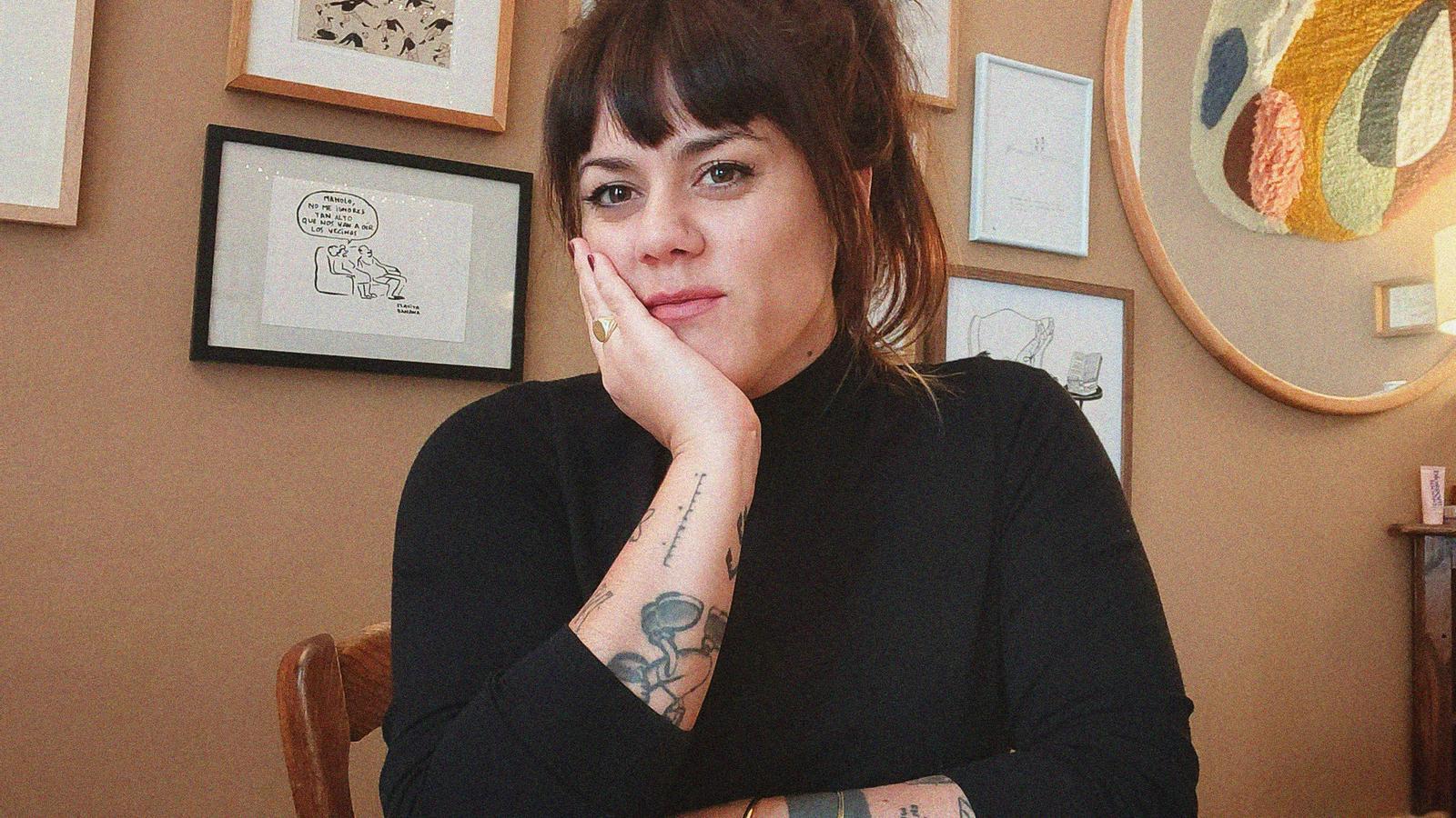 The cartoonist Flavita Banana