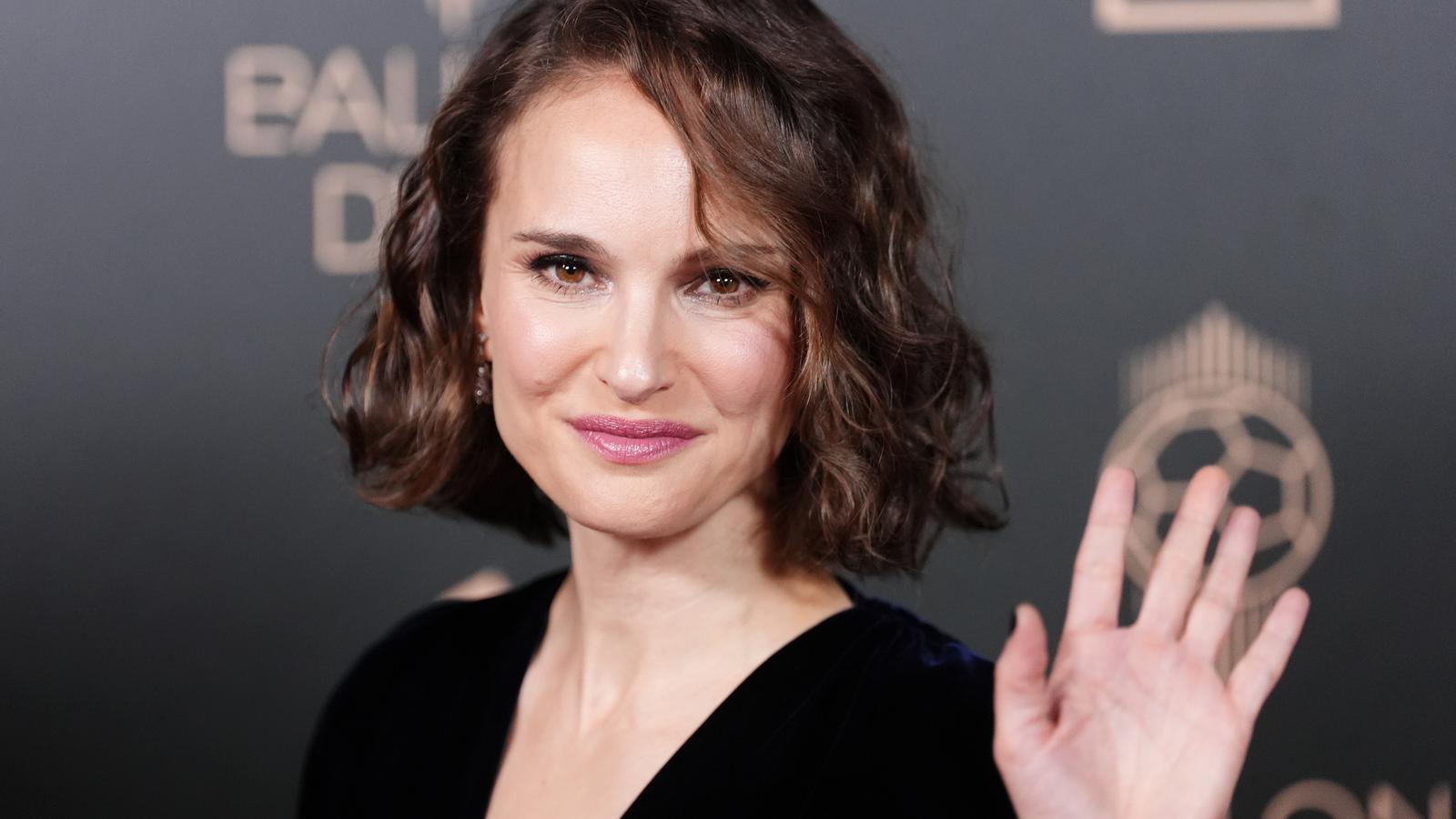 Actress Natalie Portman, in a 2024 archive image, in Paris