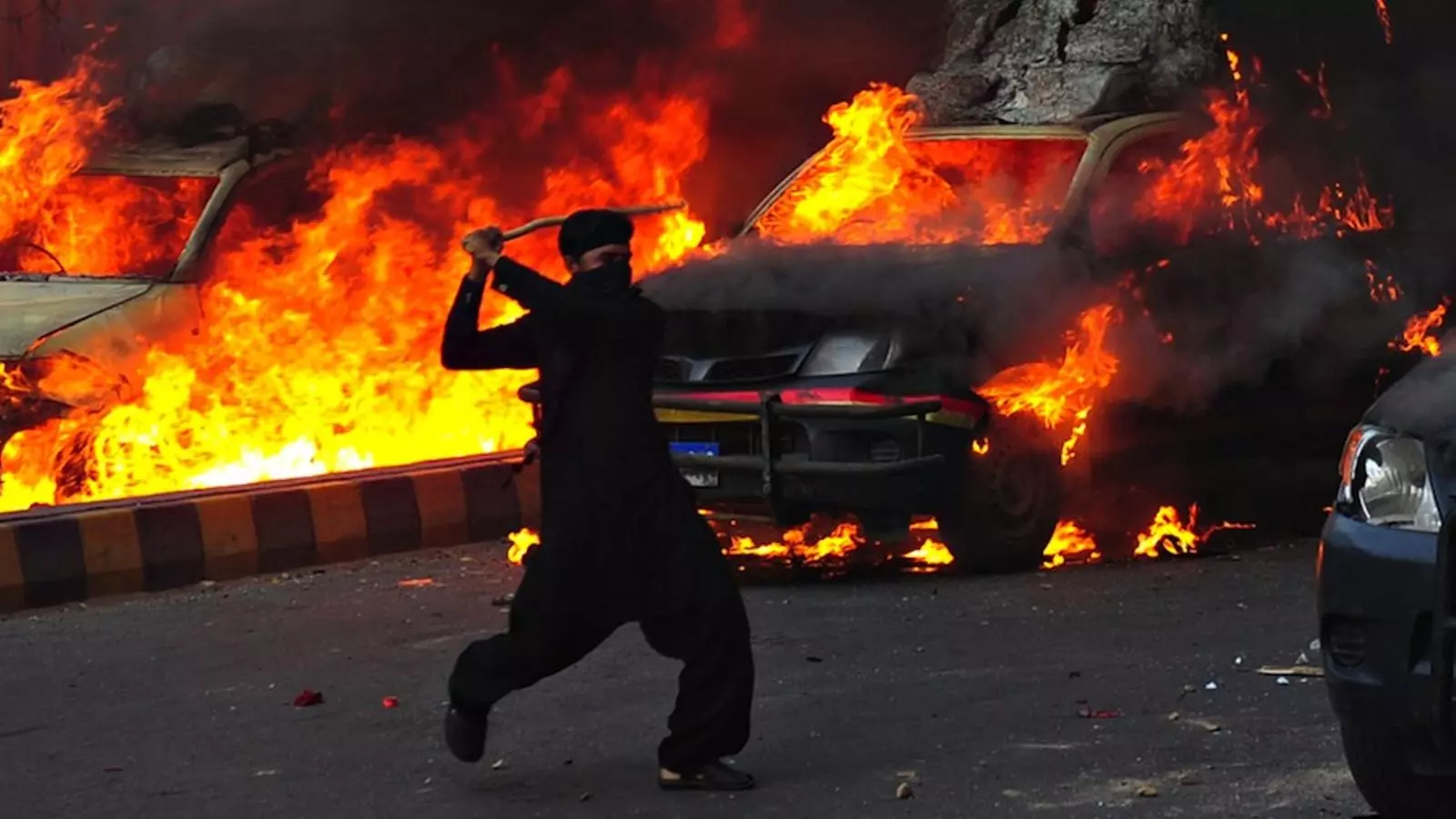 Disturbis a Karachi. AFP