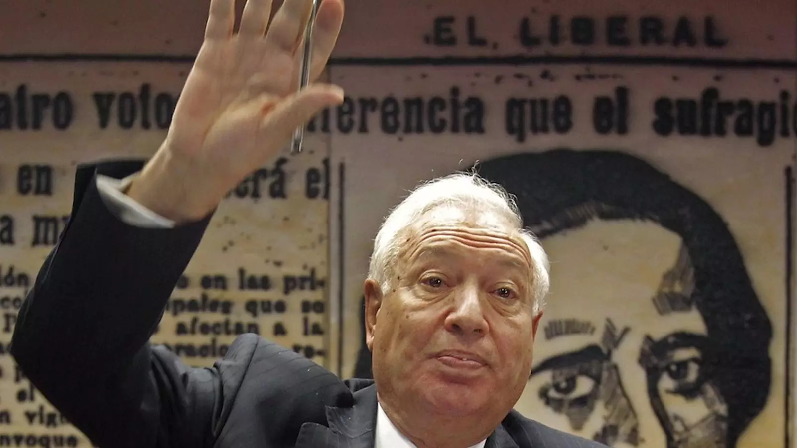 El ministre d'Exteriors, José Manuel García-Margallo, aquest dilluns / EFE