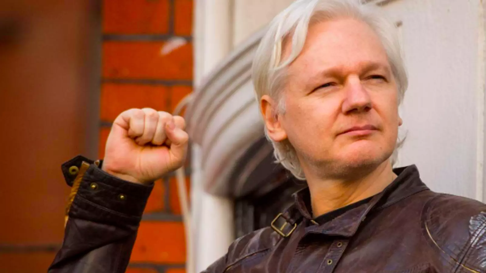 Julian Assange, durant la seva reclusió a l'amabixada d'Equador a Londres