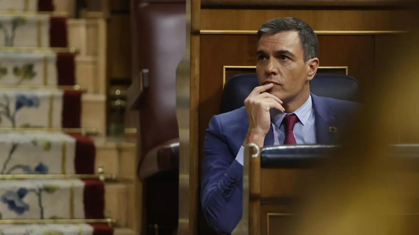 Pedro Sánchez en una imagen de archivo durante la segunda jornada del debate de la nación al Congreso.