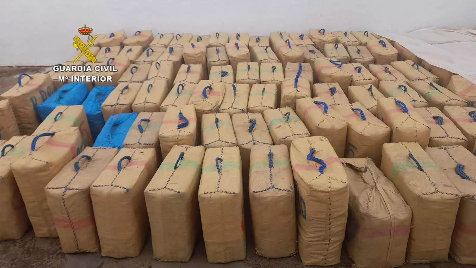 Més de 4.000 kg d'haixix interceptats a Eivissa.