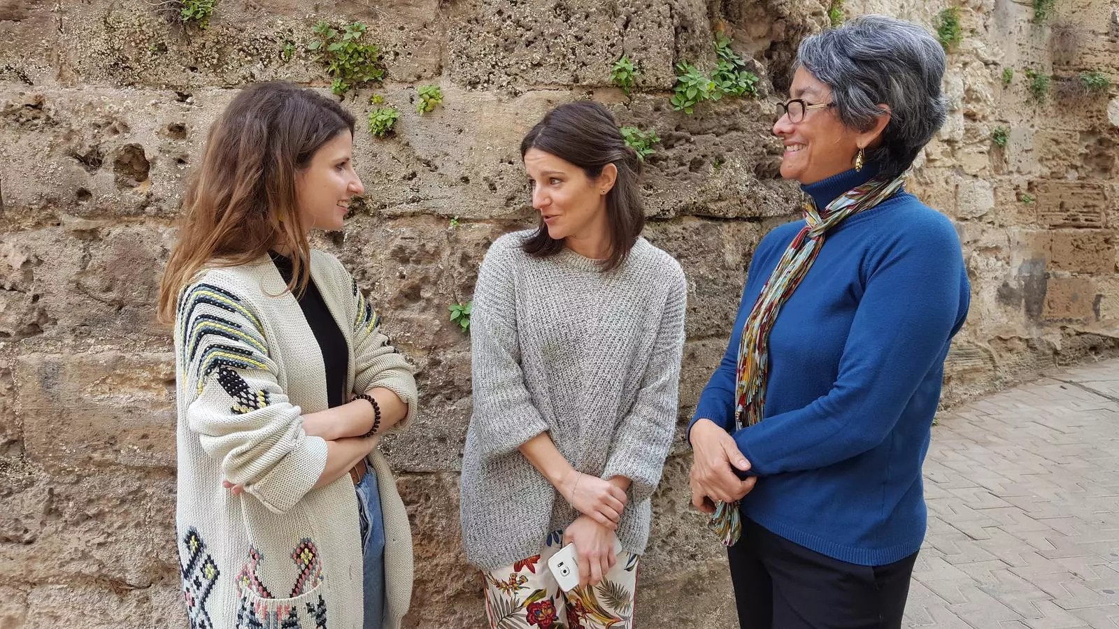 Helena Cardona, Cristina Llorente i Marta Fonseca, arquitectes expertes en urbanisme de gènere