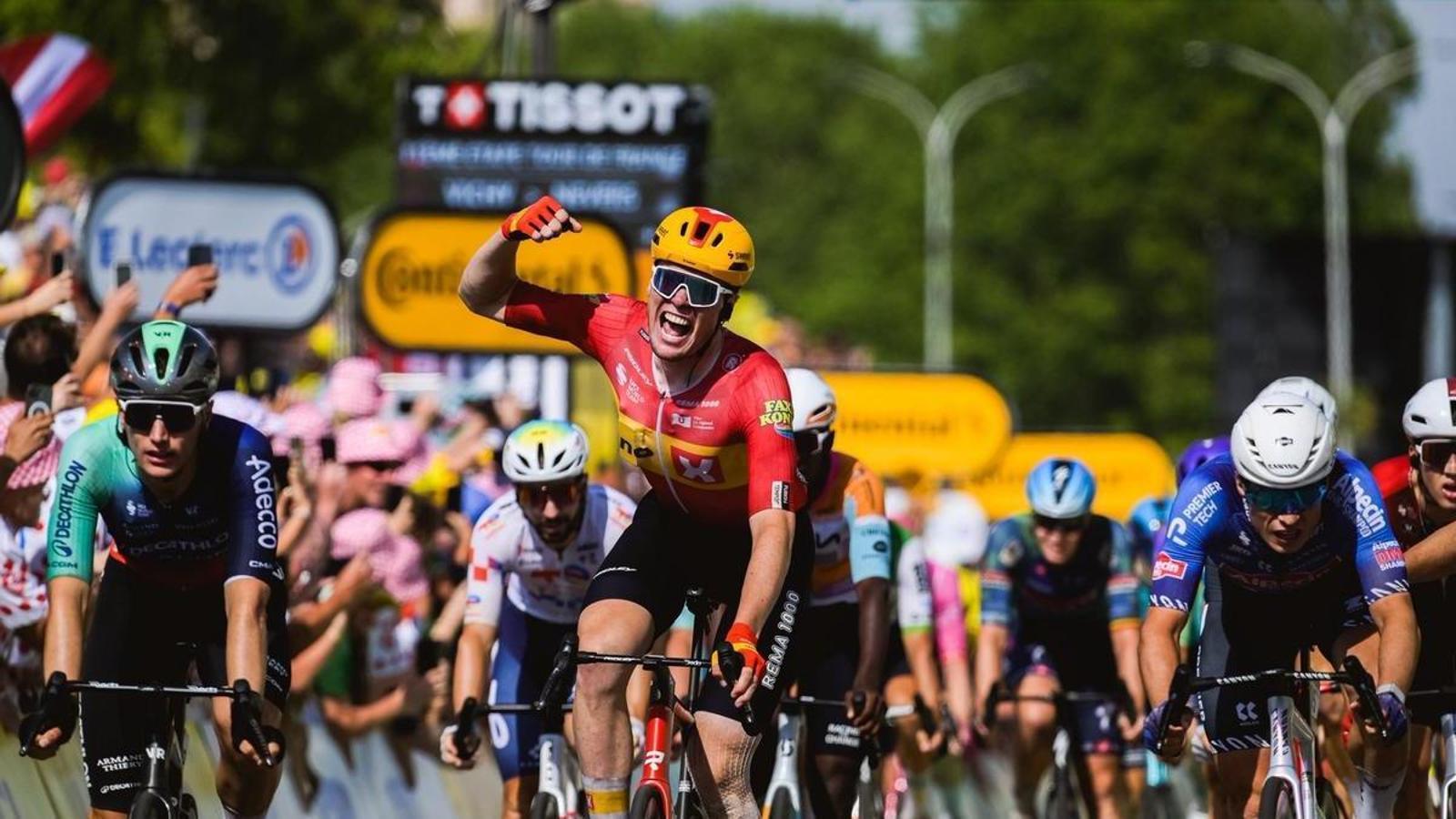 Waerenskjold wins the fastest stage in Tour history