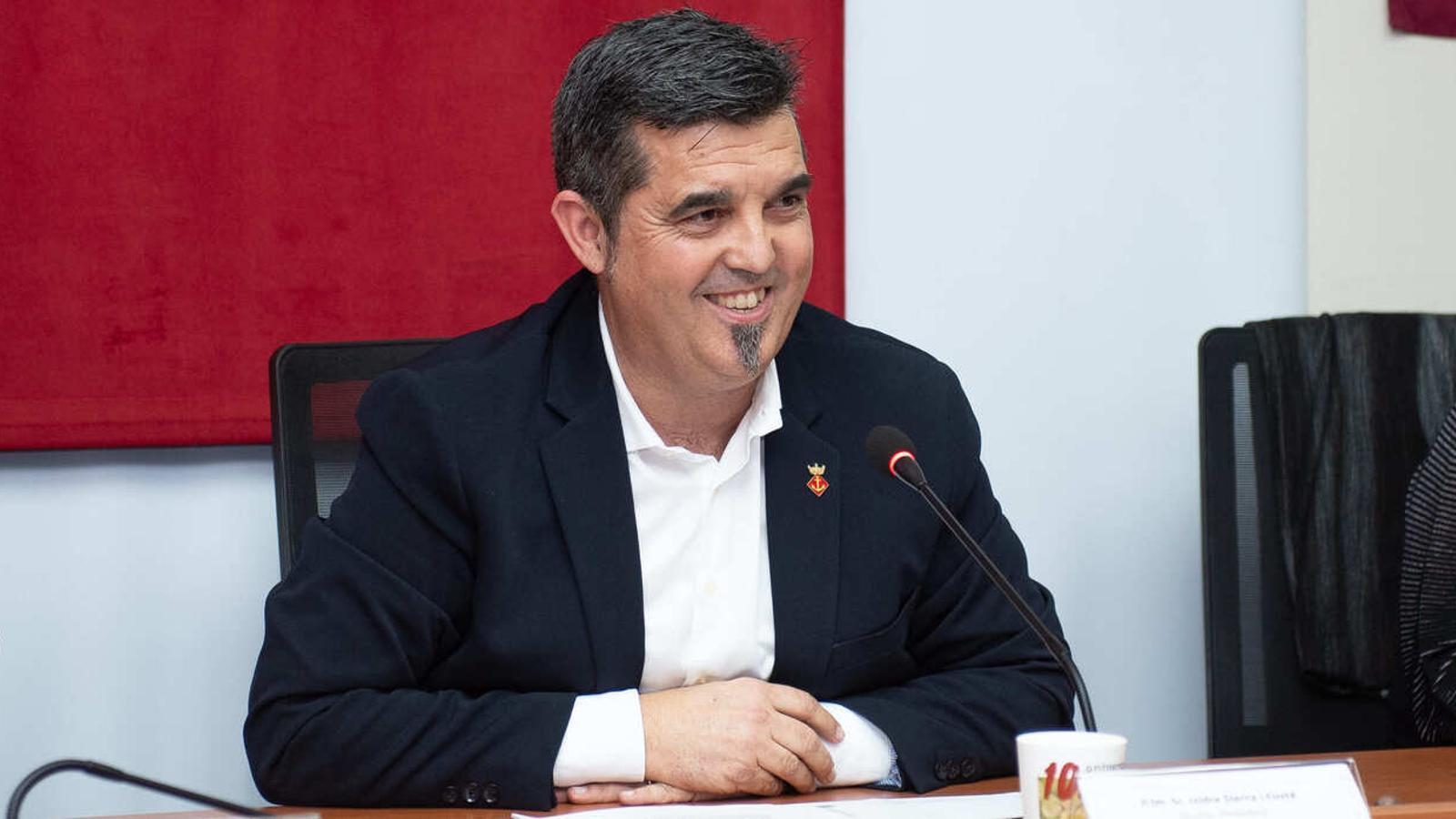 El hasta ahora alcalde de Sant Climent de Llobregat, Isidre Sierra.